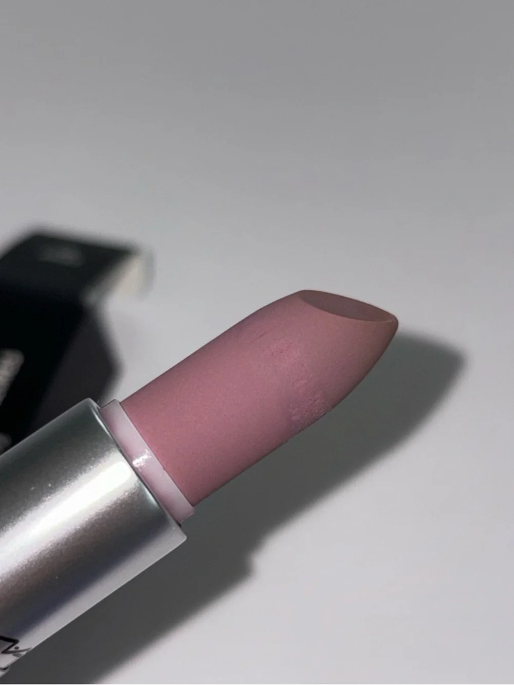 NEW MAC Cosmetics Powder Kiss Lipstick • Ripened Muted Mauve Pink *Discontinued*